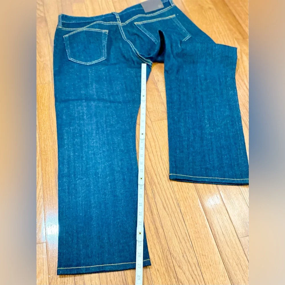 AG Adriano Goldschmied Jeans Mens 36 х 32 Blue Slim Straight Leg - Picture 17 of 17